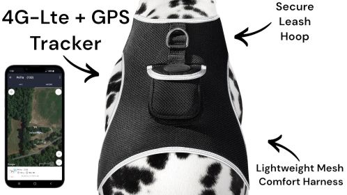 Power Saver Mini Dog Locator Collar Waterproof Pet Tracking Device NEW Size:M