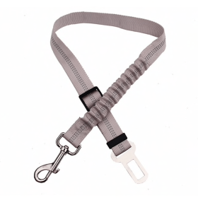 Car Elastic Safety Leash (Color: gray)