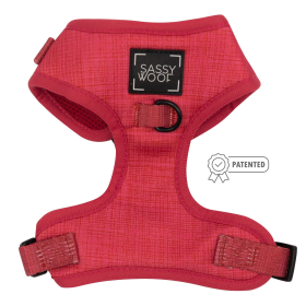 Adjustable Harness (Color: Merlot, size: small)