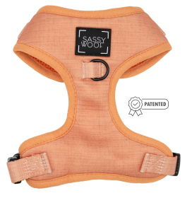 Adjustable Harness (Color: Apple Cider, size: medium)