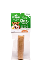 Moo Dog Chews (Color: yellow, size: large)