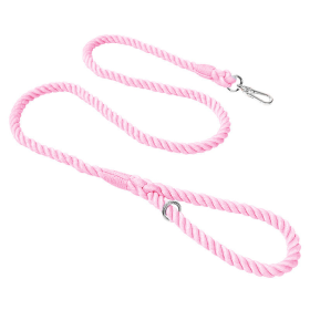 Rope Leash by Puppy Community (Color: pink)