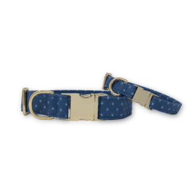 Starry Sky Classic Dog Collar (size: m)