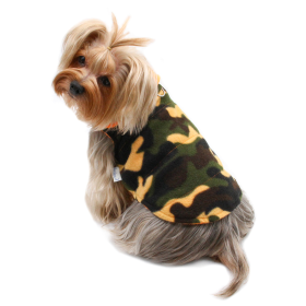 Camouflage Vest with Ultra Soft Lining (Color: Green, size: s)