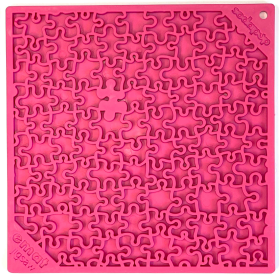 Jigsaw Design eMat Enrichment Lick Mat (Color: pink)