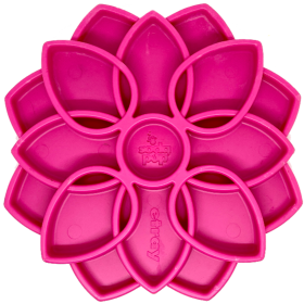 Mandala Design eTray Enrichment Tray for Dogs (Color: pink)